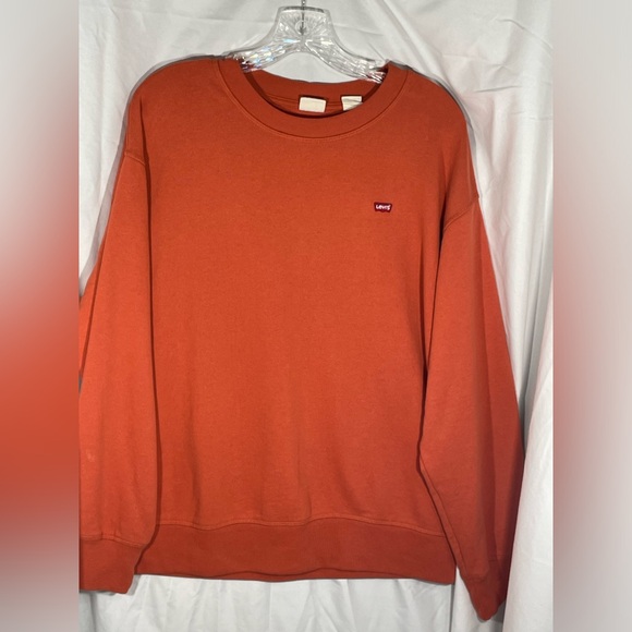 Levi's Orange Sweatshirt - Picture 1 of 5